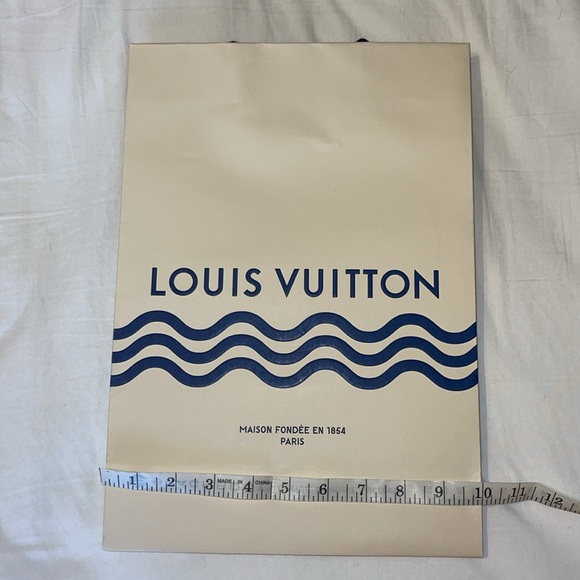 Louis Vuitton shopping bag Blue & white Nautical - Picture 5 of 5